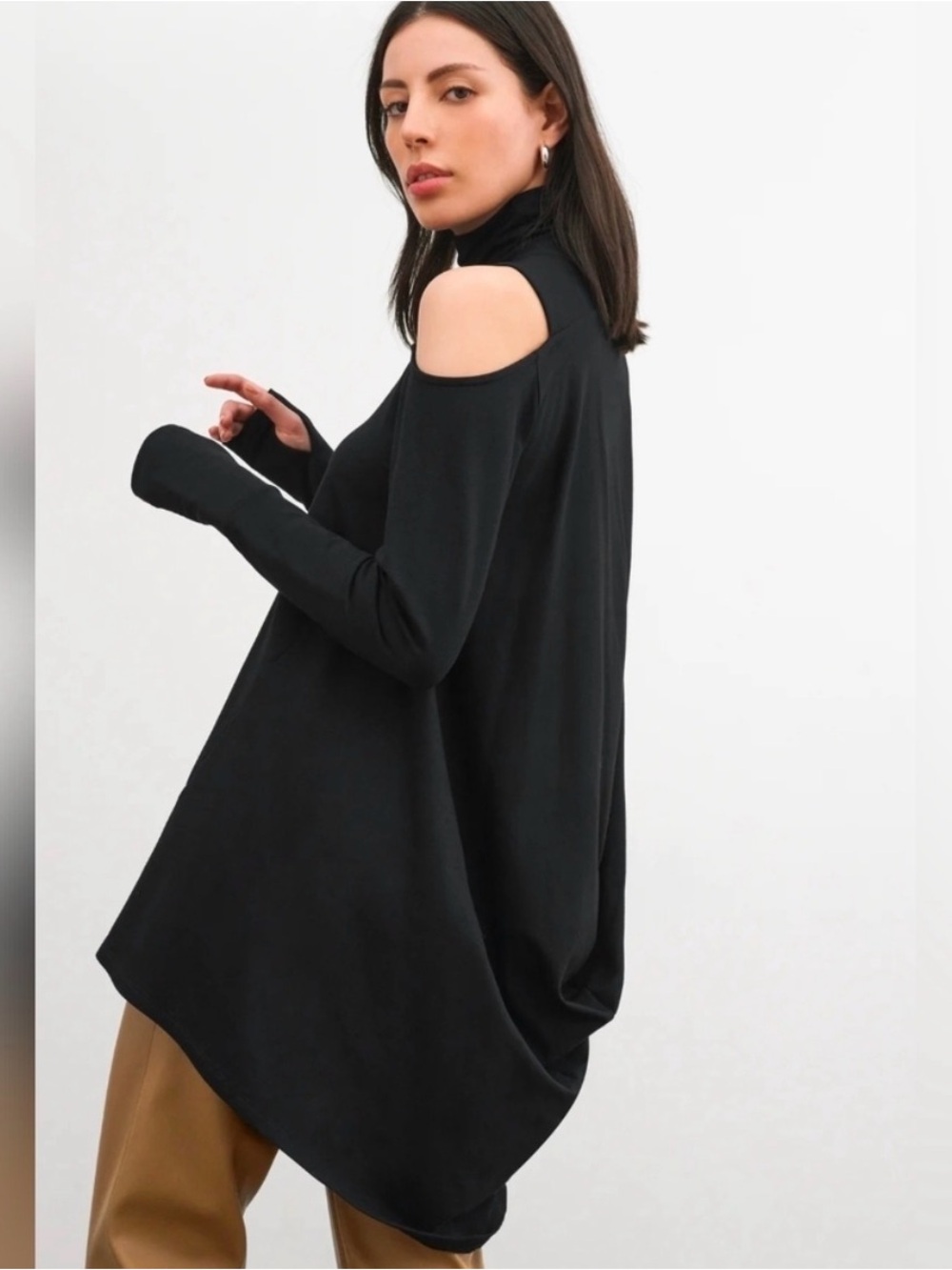 NWT Marcella NYC Zoya Sweatshirt Tunic - sz L